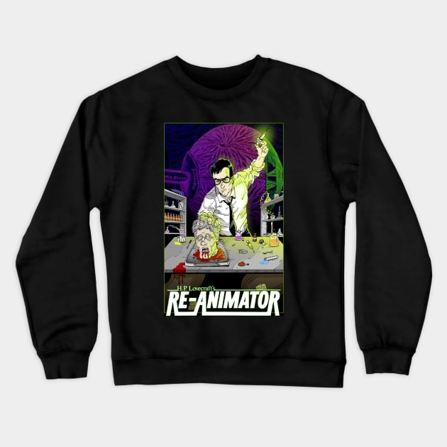 Re-Animated Shirt Crewneck Sweatshirt by ArtbyMyz